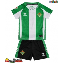 Camisa de Futebol Real Betis Equipamento Principal Infantil 2025-26 Manga Curta (+ Calças curtas)
